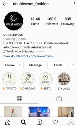 doublewoot, fashion, clothing, online store, instagram