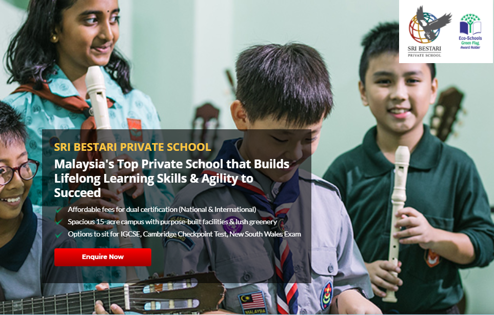 Education landing page